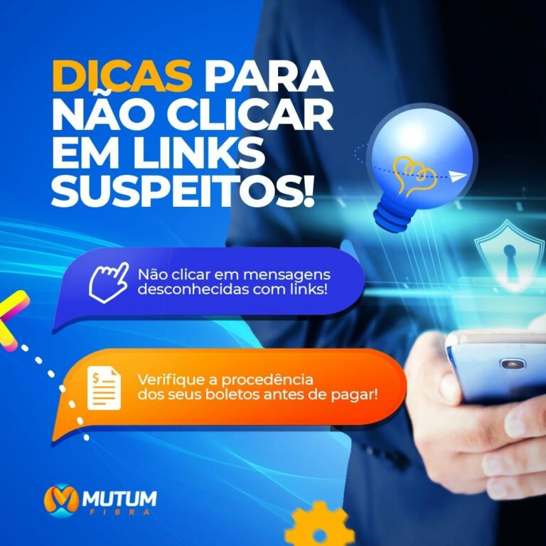 Atenção clientes Mutum Fibra!!⚠️ Hoje trouxemos algumas dicas de cuidados para que a sua navegação na internet seja semp…