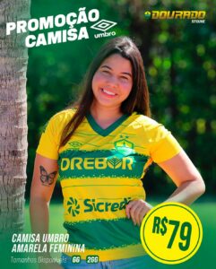 TORCEDORA, ATENÇÃO! 

A camisa feminina do Cuiabá está com um preço ESPECIAL! Ap…