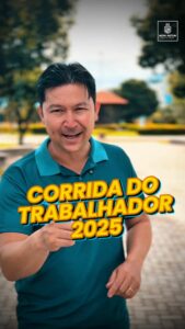 Fique ligado!  As inscrições para a Corrida do Trabalhador 2025 em Nova Mutum a…