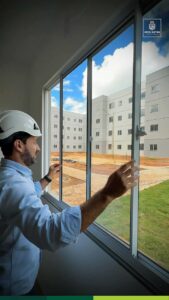 As obras do Residencial Cidade Bela estão na fase final, com grande parte da inf…