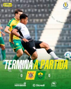 O Cuiabá somou seu quarto ponto, em dois jogos, no Campeonato Brasileiro Sub-20….