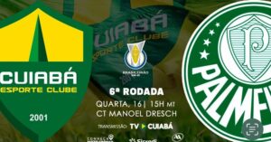 Hoje tem Cuiabá em campo pelo Brasileiro Sub-20.

Você pode assistir a transmiss…