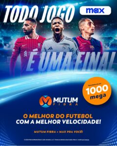 Todo Jogo é Uma Final

 A emoção do futebol merece a melhor velocidade!

 Com Mu…