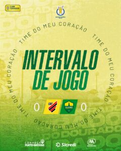 Final de primeiro tempo e placar ainda inalterado no CT do Caju!

ATH 0-0 CUI

#…