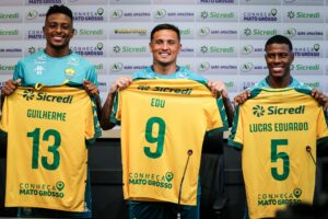 Edu, Lucas Eduardo e Guilherme Mariano apresentados oficialmente!

 Asscom Dour…