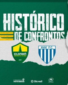Cuiabá e Avaí se encontram nesta quinta (10), às 20h30 (de Cuiabá), pela segunda…