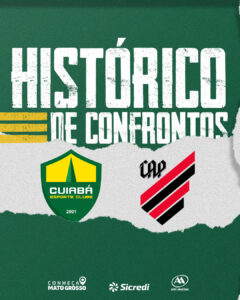 Após oito jogos pelo Brasileirão, Cuiabá e Athletico-PR se enfrentam pela B

Cui…