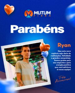 Hoje é dia de celebrar!

 Parabéns Ryan!  

Sua dedicação e talento fazem toda …