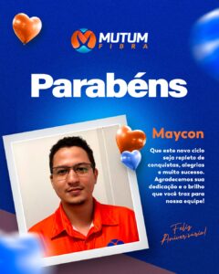Hoje é dia de comemorar! 

 A galera da Mutum Fibra manda um parabéns cheio de f…