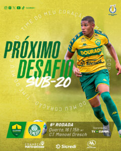 Cuiabá recebe o Palmeiras pelo Brasileiro Sub-20

Após a boa vitória contra o In…