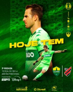 Venha para a Arena, torcedor!

 Athletico-PR
 3ª Rod – Brasileiro Série B
 Arena…