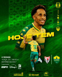 Em busca de mais uma vitória!

Vamos, Dourado!

 Atlético-GO
 4ª Rod – Brasileir…