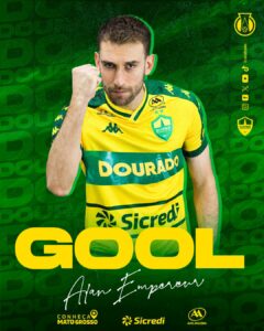 GOOOOOOOOOOOOOOOOOOOOOOOOOOL

 2ºT |  26min – Alan Empereur marca para o Dourado…