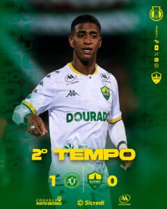 Recomeça! Vamos para o segundo tempo.
Dourado em busca de mais uma vitória na Sé…