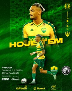 Vem pra Arena, guri! Em busca de mais uma vitória!

 Operário-PR
 7ª Rod – Brasi…