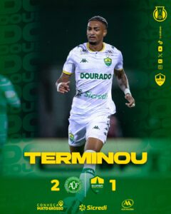 Final de jogo. Próximo jogo do Dourado será no dia 26 de maio, contra o Vila Nov…