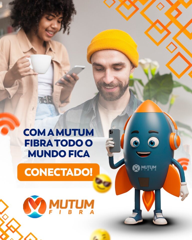 Com a Mutum Fibra, a conexão é do mundo todo… pra sua casa! 

Streaming, videoch…