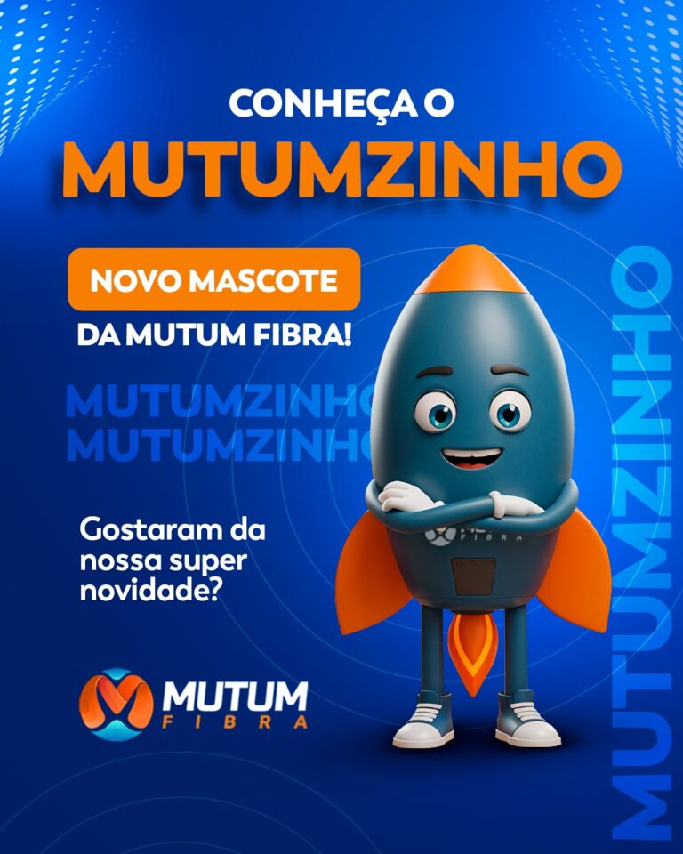 Conheça o Mutumzinho! 

Nosso novo mascote chegou com tudo pra deixar a conexão …