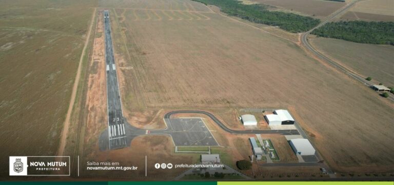 Balizamento noturno do Aeroporto de Nova Mutum impulsiona desenvolvimento region…