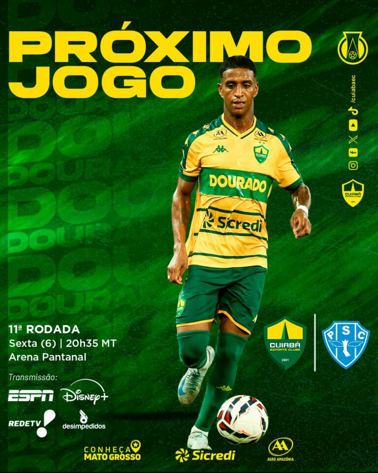 Sexta esperamos nosso torcedor para buscar mais uma vitória na Série B!

 Paysan…