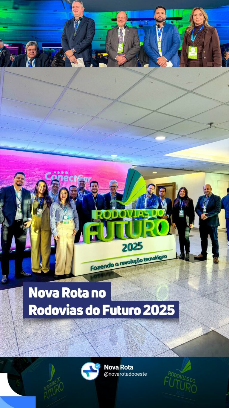 Estivemos no Rodovias do Futuro 2025 pra falar sobre algo que vai além da tecnol…