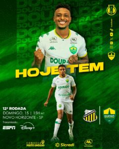 Em busca de mais uma vitória!

 Novorizontino-SP
 12ª Rod – Brasileiro Série B
 …
