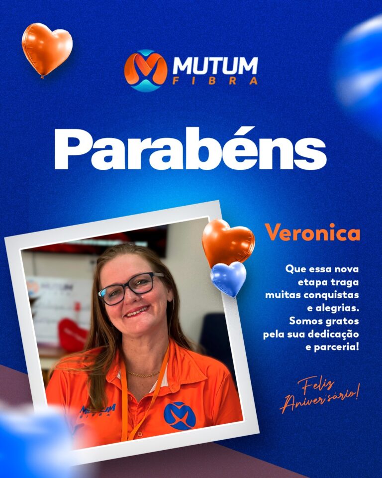 Parabéns, Veronica! Que sua trajetória continue sendo marcada por sucesso e rea…