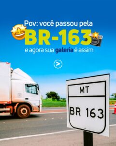 Sua galeria depois de rodar pela BR-163 fica assim: só foto bonita da rodovia, d…