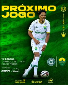Nosso próximo desafio será no Paraná!

 Coritiba
 13ª Rod – Brasileiro Série B
 …