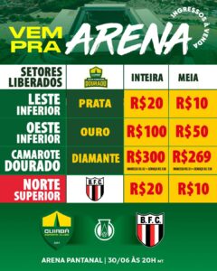Segunda é dia de Dourado na Arena 

 Botafogo-SP 
 14ª Rod. Brasileiro Série B
 …