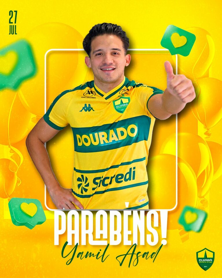 Parabéns, Yamil! 

Hoje o argentino Yamil Asad completa mais um ano de vida. Su…