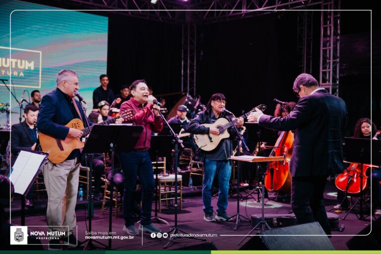 Comemorações do 37º aniversário de Nova Mutum inicia com concerto da Orquestra J…