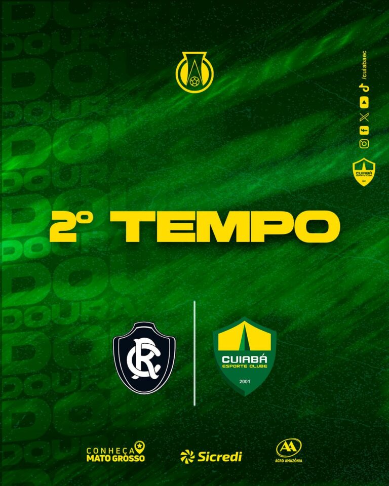 Começa! Mais 45 minutos aqui em Belém!

REM 0-0 CUI

#OrgulhodeMatoGrosso #Brasi…