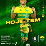 Vamos, Dourado!

 Remo
 15ª Rod – Brasileiro Série B
 Mangueirão
 Belém
 Sábado …