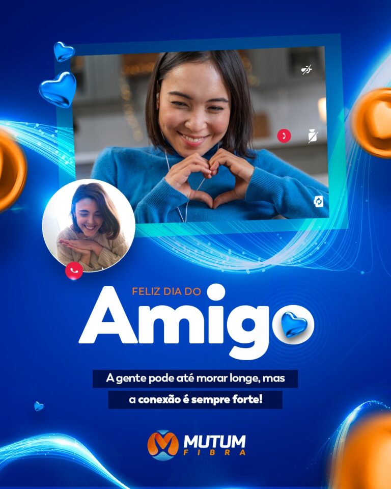 Amigo que é amigo compartilha coisa boa… tipo internet rápida e estável!
Hoje é…