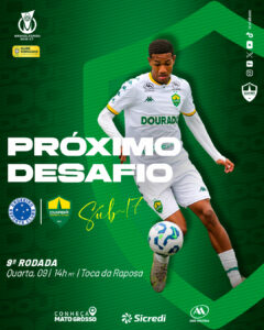O sub-17 do Cuiabá enfrenta o Cruzeiro, nesta quarta-feira (9), na Toca da Rapos…