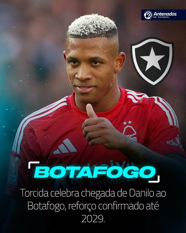 O Botafogo anunciou nesta sexta-feira (18) a contratação do volante Danilo, ex-P…