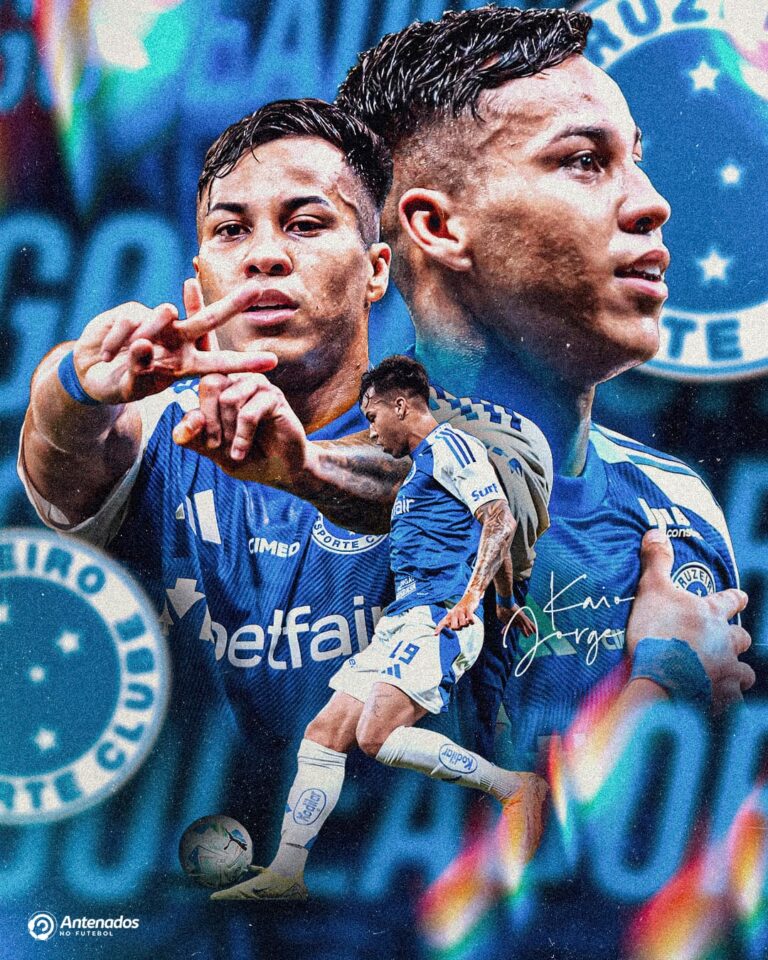 Artilheiro do Brasileirão veste azul!
Kaio Jorge vive fase iluminada com a cami…