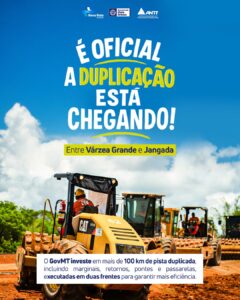 É oficial: vem aí mais de 100 km de pista duplicada na BR-364/163.

Entre Várzea…