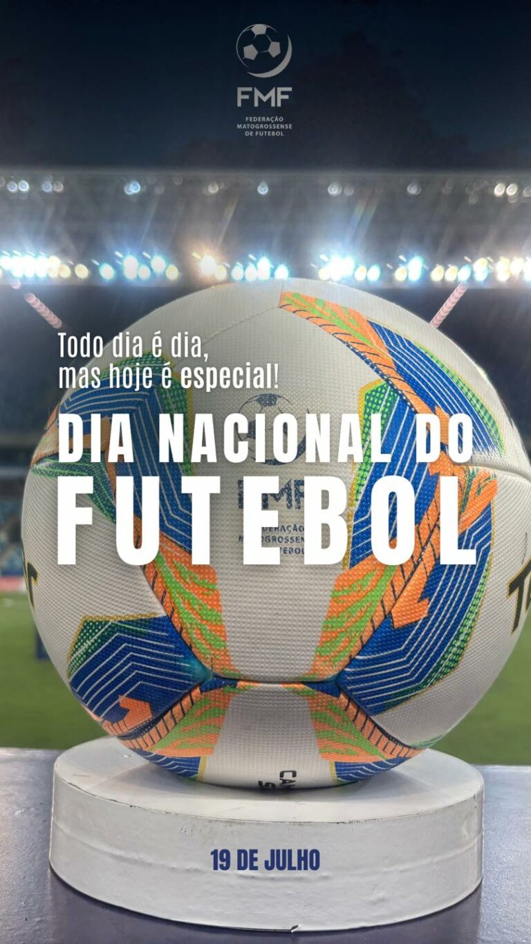 Hoje celebramos a paixão que une o Brasil de Norte a Sul: o futebol.

Parabéns a…