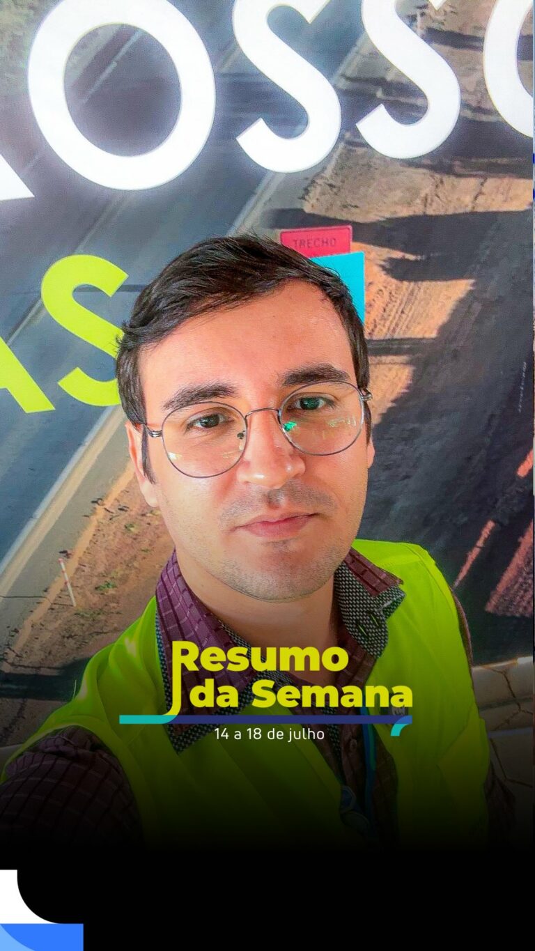 Resumo da semana direto do evento de assinatura da ordem de serviço!
Só progress…