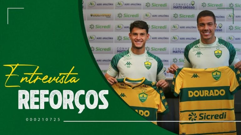Jader e Carlos Alberto são apresentados oficialmente!

#OrgulhodeMatoGrosso