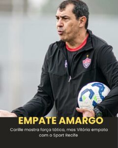 Carille chama atenção em empate do Vitória… Ver mais
