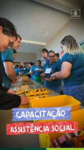 A Assistência Social realizou uma capacitação de dois dias com os servidores da …
