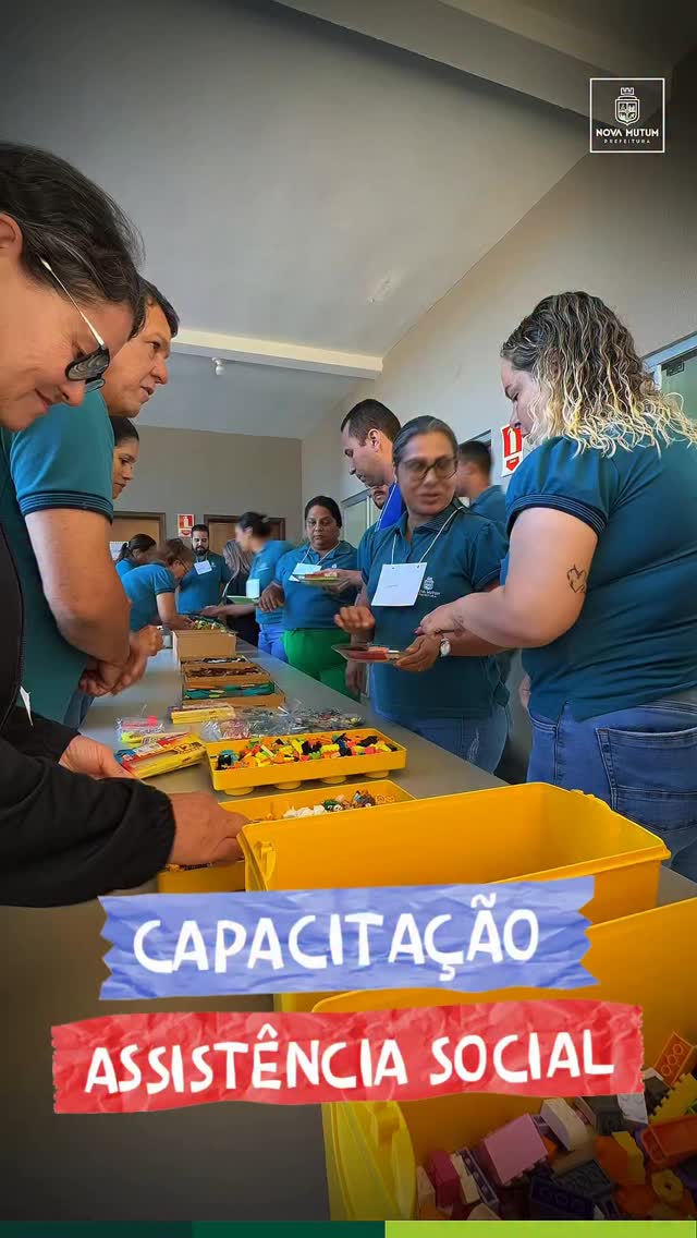 A Assistência Social realizou uma capacitação de dois dias com os servidores da …