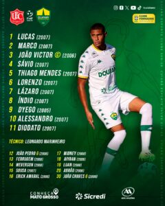O Dourado está pronto e escalado para enfrentar o União, em Rondonópolis, pelo M…