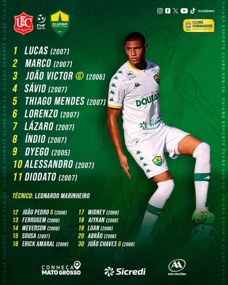 O Dourado está pronto e escalado para enfrentar o União, em Rondonópolis, pelo M…
