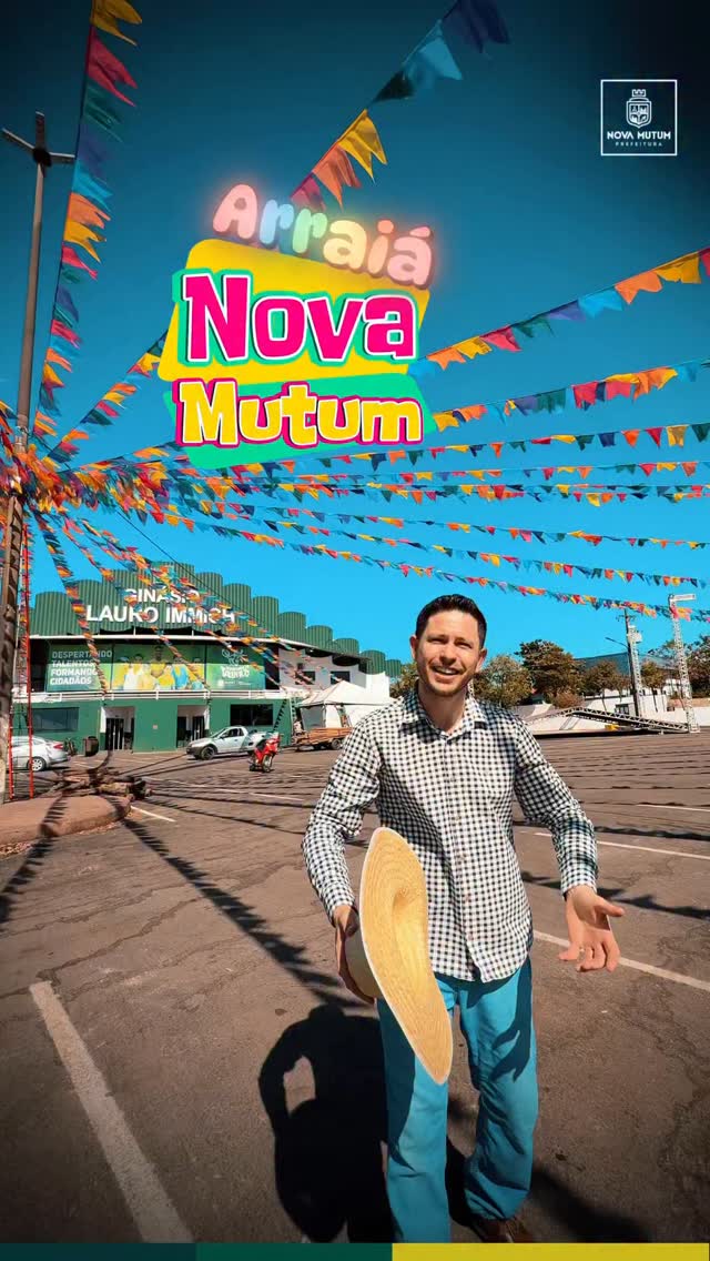 É DIA DE ARRAIÁ, SÔ! 
A Prefeitura de Nova Mutum convida você pra uma noite de …