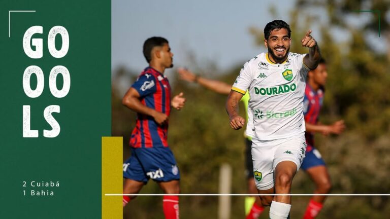 Os gols da vitória do sub-20 sobre o Bahia, por 2 a 1!

#OrgulhodeMatoGrosso