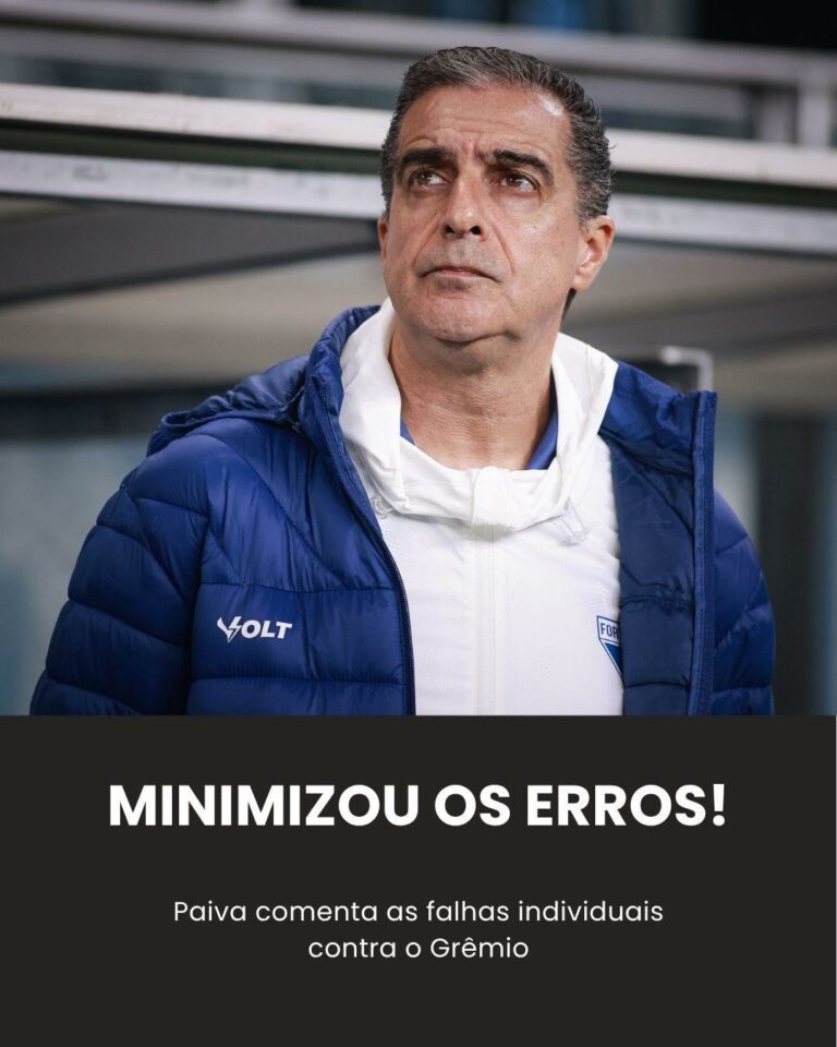 CULPA DE MAGRÃO? Paiva analisa erros do Fortaleza e diz que não… Ver mais